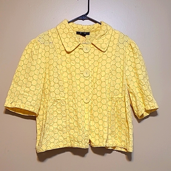 Style & Co. Yellow Jacket - Picture 1 of 9